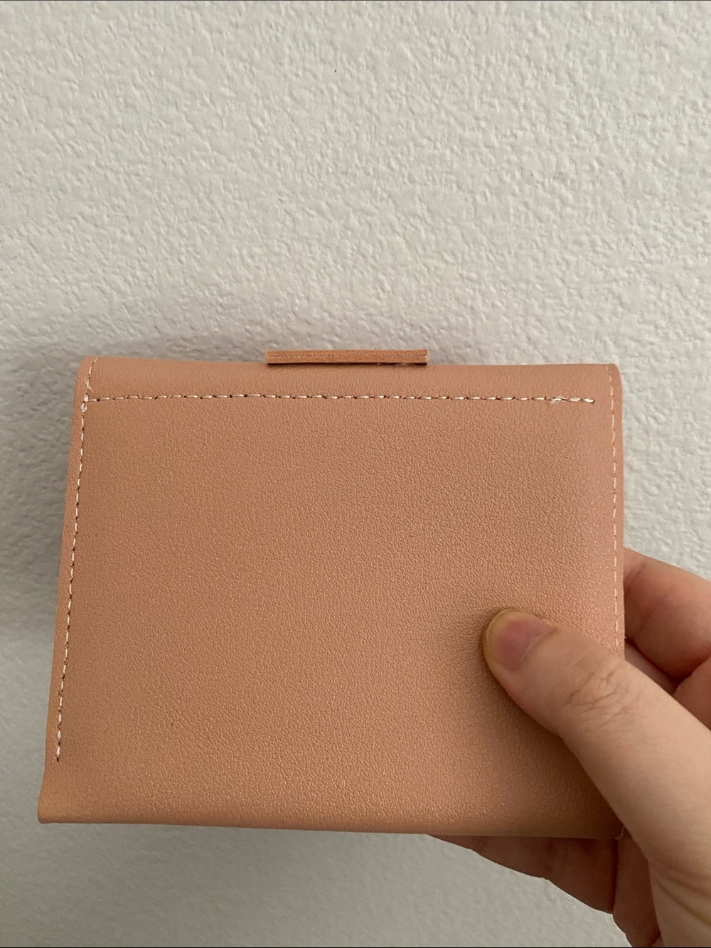 Compact Women's Wallet - Blush Pink - Picture 2 of 8